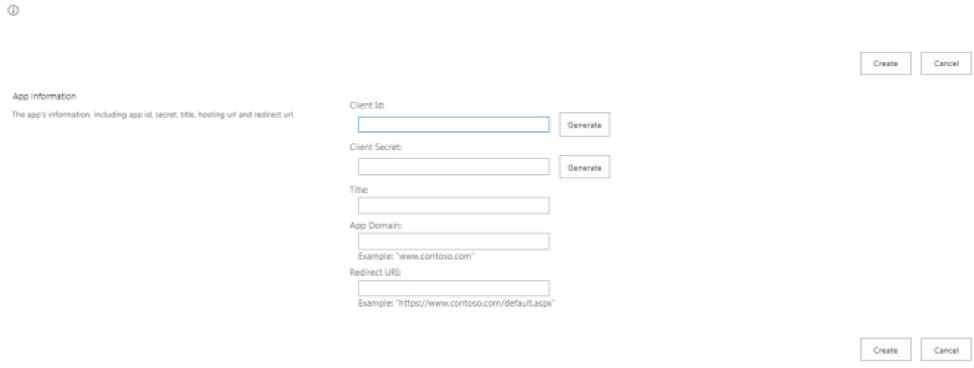 Preparing the SharePoint Site